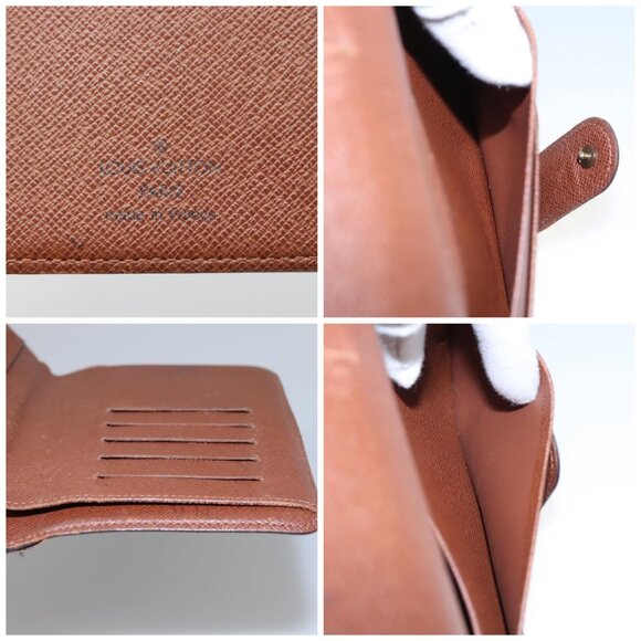 LOUIS VUITTON Monogram Porto Papie Zip Wallet M61207 LV Auth bs22722 - Picture 15 of 16